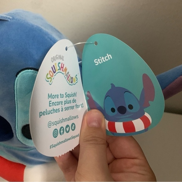 Stitch with Life Preserver Squishmallow 🛟 - Picture 6 of 10